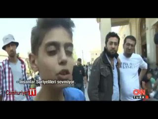 Suriyeli çocuktan dünya liderlerine mesaj