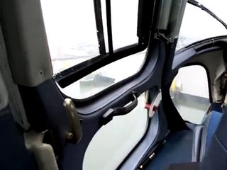 Low level over Thames barrier