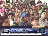 Gobierno entregó equipamiento a 97 planteles educativos de Bolívar