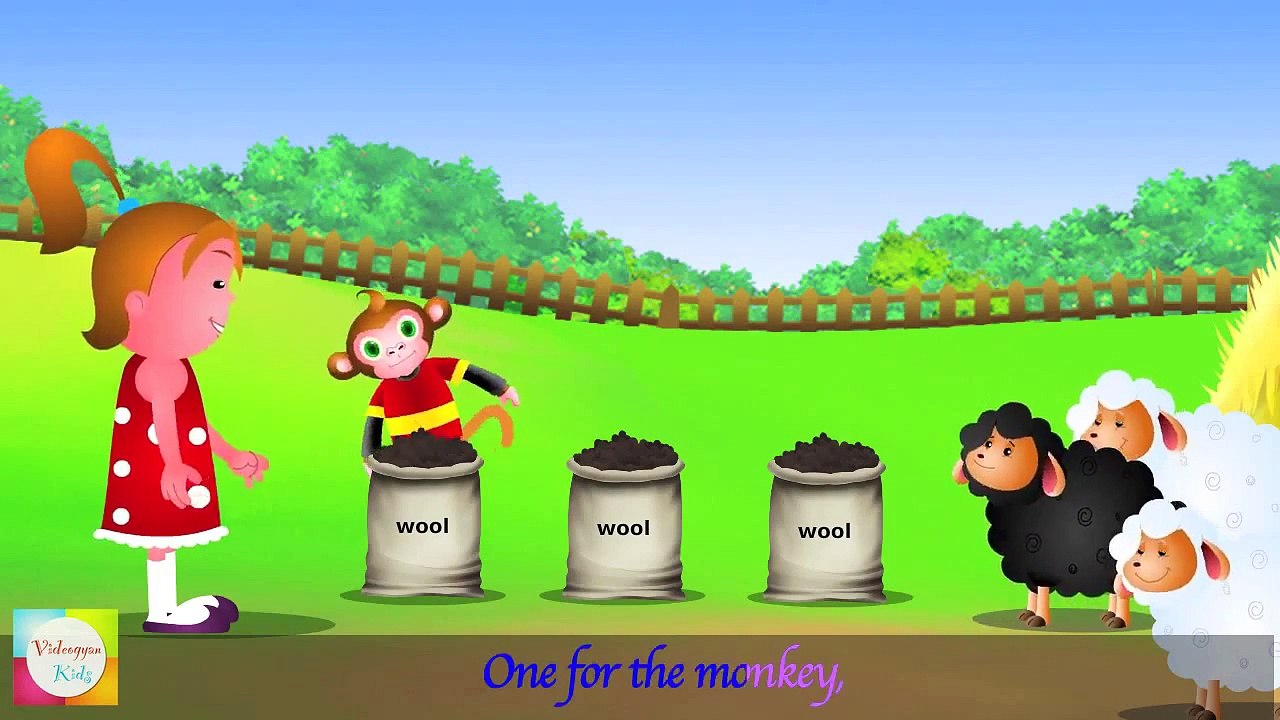 Baa Baa Black Sheep Nursery Rhymes For Children