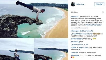 Kellan Lutz Cheats Death For a Workout
