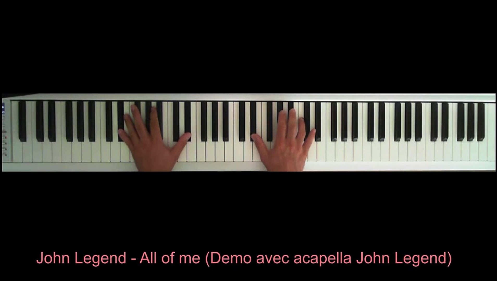 john legend all of me chords