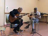 M2U02014 duo guitare classique et electrique, Take Five de Brubeck, fête de la musique à Scy Chazelles le 21 06 2015