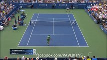 US Open: Rafael Nadal ganó con puntazos como este (VIDEO)