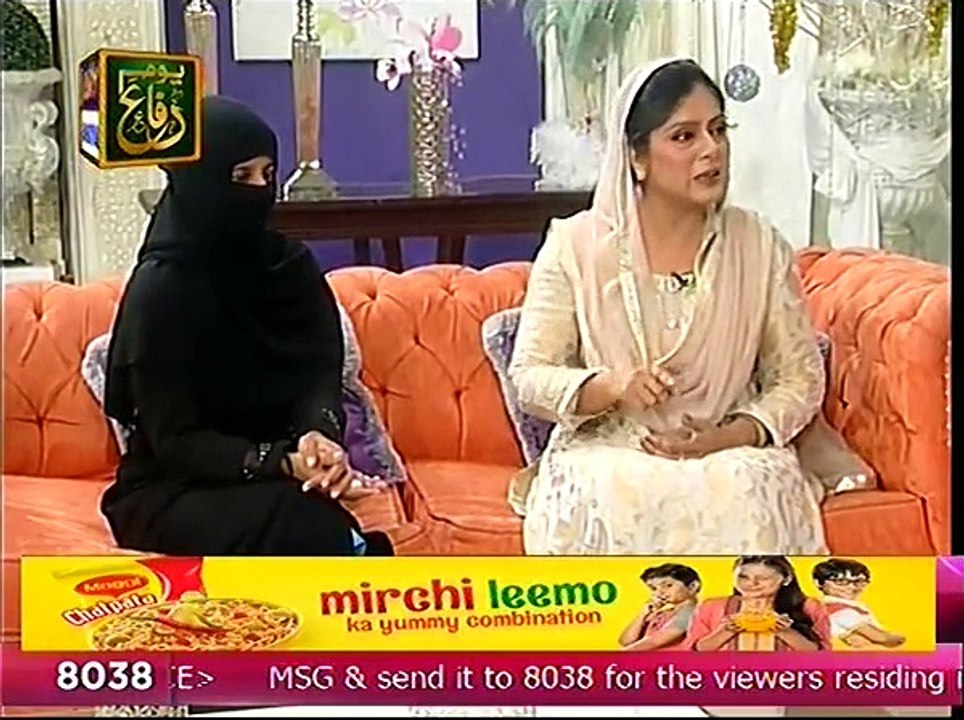 Good Morning Pakistan With Nida Yasir on ARY Digital Part 2 - 3rd September 2015