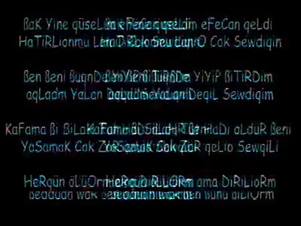Aqladım yalan Deqil Sevdiqim .....!. EfeCan