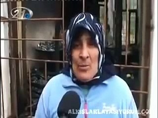 Teyze tam bir çılgın çıktı
