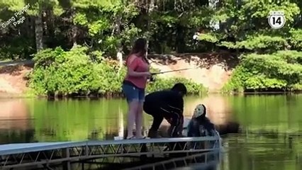 Anyone who afraid ghost, don't click this clip