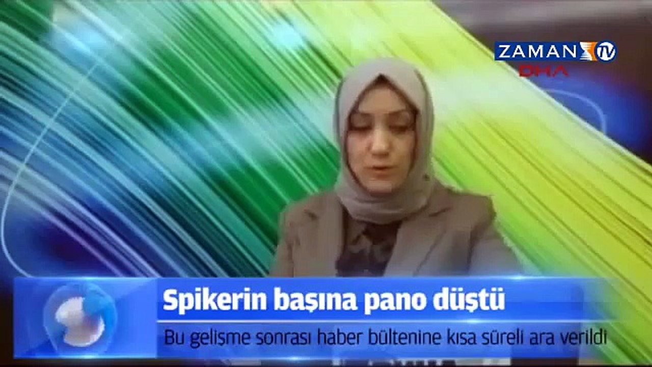 Üzerine Paralel Devlet Panosu Devrilen Spiker