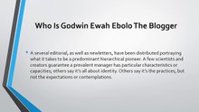 Godwin Ewah Ebolo
