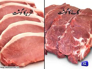 Knw The Difference Between Pork and Cow Meat