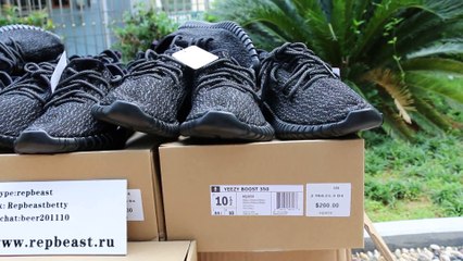 Adidas Yeezy 350 Pirate Black ready to ship from Repbeast.ru