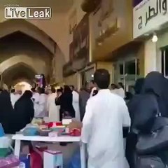 Saudi Arabia women fight with sticks