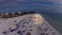 St Pete Beach Brawl (Cop Takes Down Two Guys) Filmed by Drone