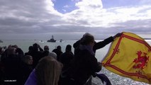 USS Theodore Roosevelt & USS Winston S Churchill Arrive At Portsmouth England