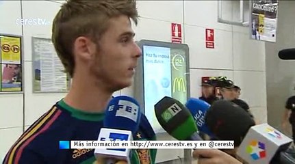 De Gea, protagonista en el arranque de la concentración de la selección