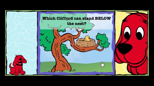Clifford The Big Red Dog Which Clifford Cartoon Animation PBS Kids Game Play Walkthrough