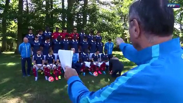 Coulisses de la photo officielle des Bleus | FFF