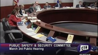 Woman at CT Official Hearing, Lists the Lies