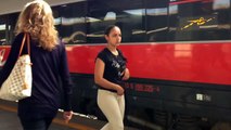 盗難注意！イタリア電車ユーロスターに乗ってくる怪しいジプシー。