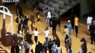 Women's college basketball brawl