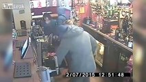 Machete Wielding Thieves Pat Dog While Tying Up Staff