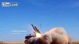 Russian forces launch BUK SAMs