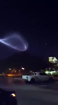 Un objet non identifié dans le ciel de floride : météore, rocket, OVNI???
