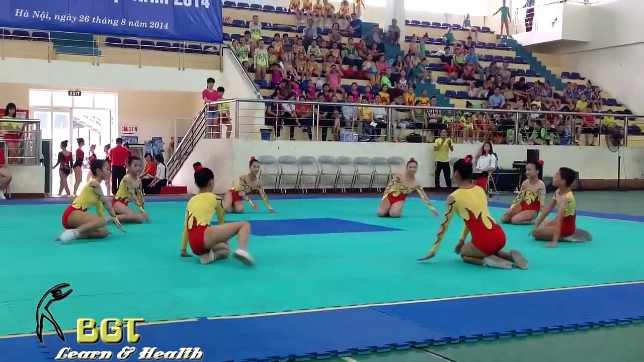 Videos Competition aerobics Kids Dance - The Aerobic Open - Team Na Na Health