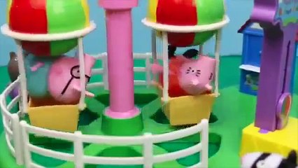 Peppa Pig Toys, Full Episode Parodies in English, George Pig, Candy Cat and Zoe Zebra