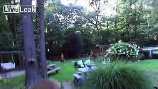 Crazy Dad Runs over Video Games with Lawn Mower
