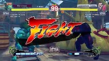 Ultra Street Fighter IV battle: Blanka vs Balrog