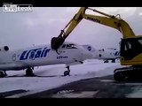 This Pilot Owed this Backhoe Driver Some Money and Refused to Pay