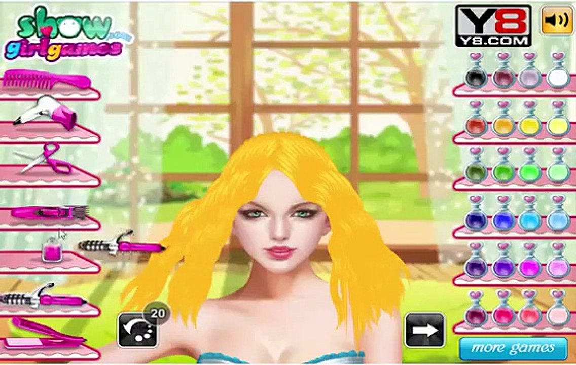 Makeup and hair cut for taylor swift - games baby hazel