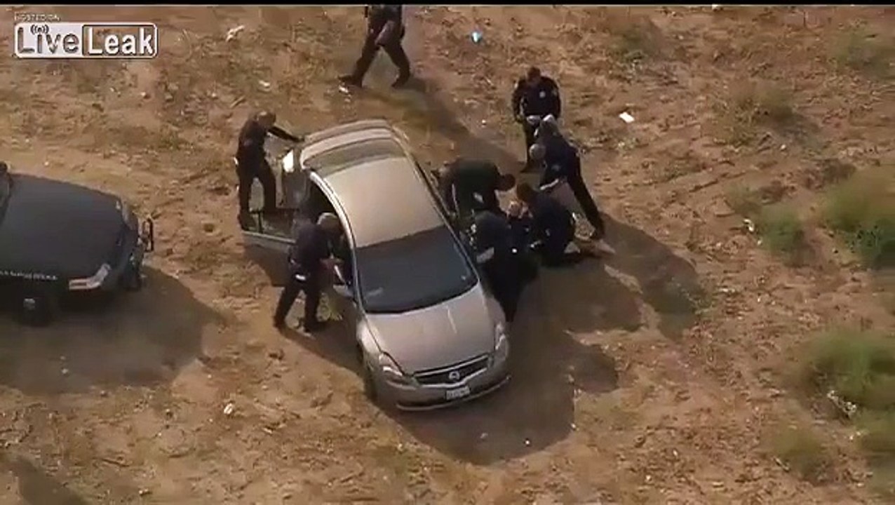 Cops Send In K-9 After Chase Is Over