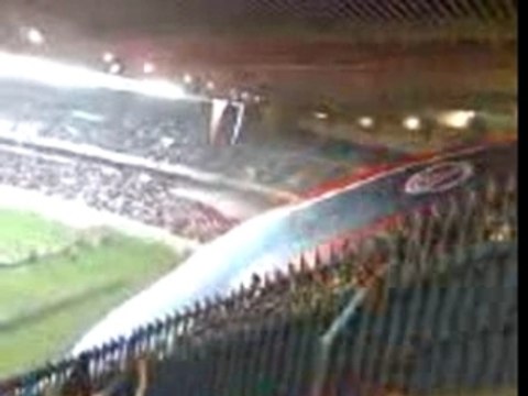 PSG - Le Mans entrée des joueurs