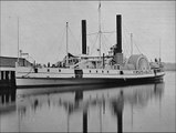 Film-Like Photographic Sequence of the Transport Steamer State of Maine During the American Civil War