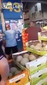 Palestinian Vendor Slaps Unruly Israeli Jew !
