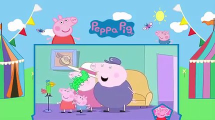 Peppa Pig English Episodes 16 George's Balloon, Peppa's Circus, The Fish Pond