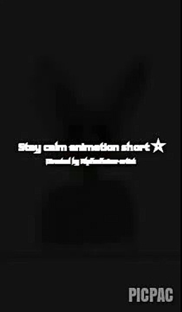 ⁣Stay calm animation short ☆ #picpac #stopmotion