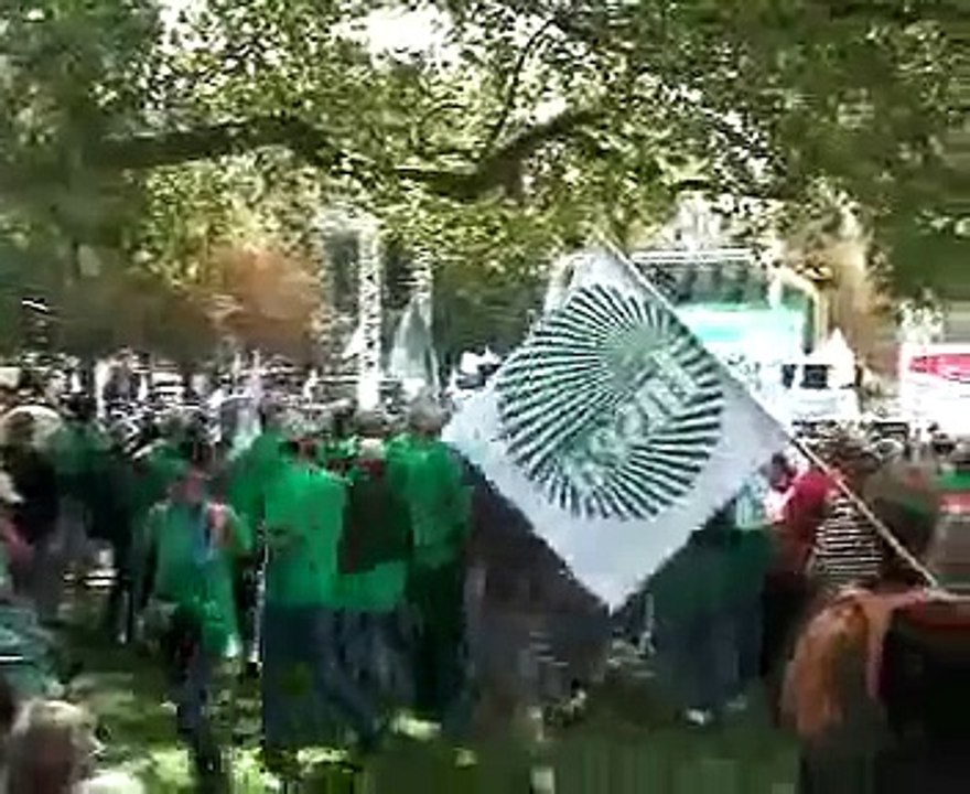 Les Agriculteurs Place de la Nation Paris 3 Septembre 2015