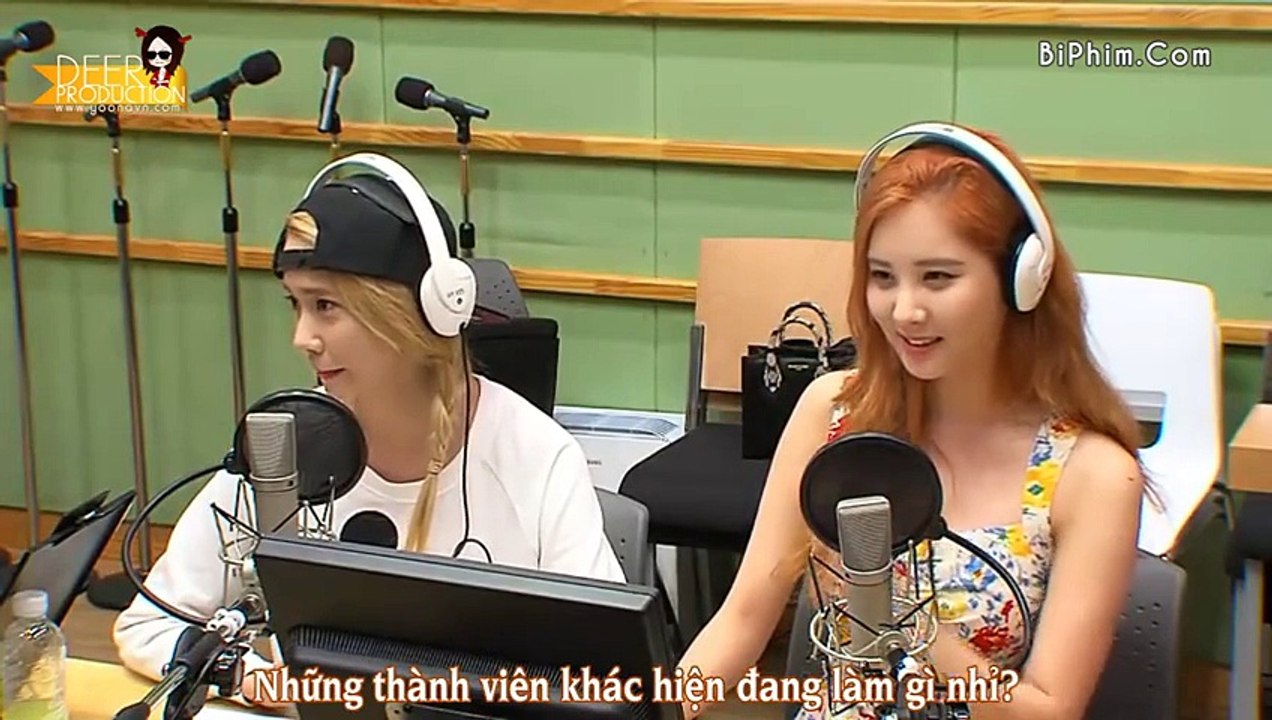 [YoonaVN biphim][Vietsub] 150713 Kiss the Radio - SNSD Yoona, Sooyung, Hyoyeon, Seohyun