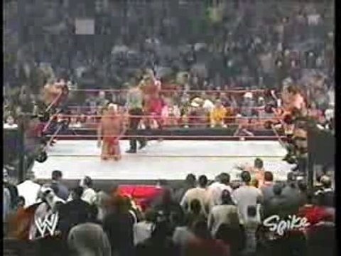 wwe-evolution vs hbk benoit foley benjam