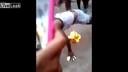Jamaican Girls Dance On A Fire