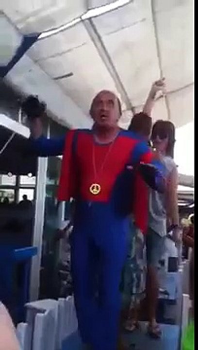 Superman ya llego a ibiza