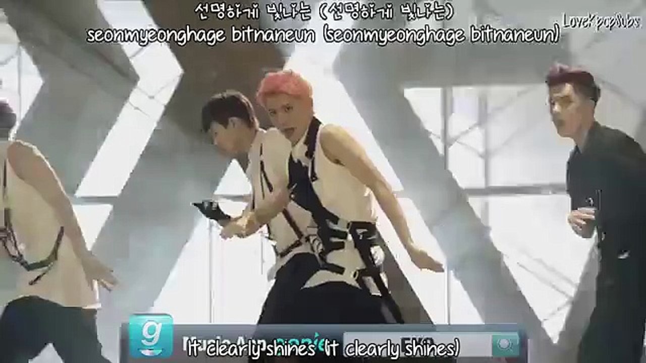 EXO - Growl (korean) 2nd ver MV [English subs + Romanization + Hangul] HD