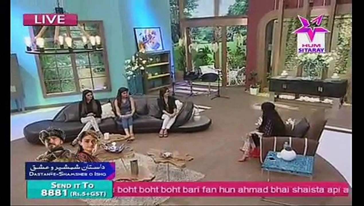 Sitaray Ki Subha With Shaista Lodhi on Hum Sitaray Part 4 - 3rd September 2015