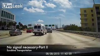 Today's bad Miami FL driver courtesy of Sunshine Transportation