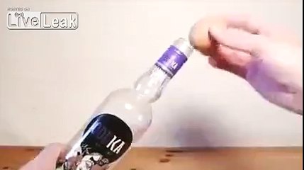 put the egg in the bottle trick
