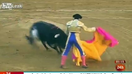 Torero "Paquirri" gored by bull